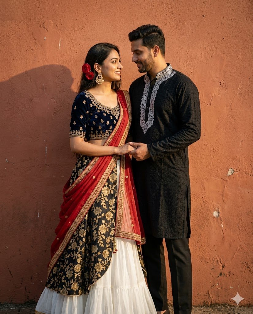 Golden Hour Lehenga