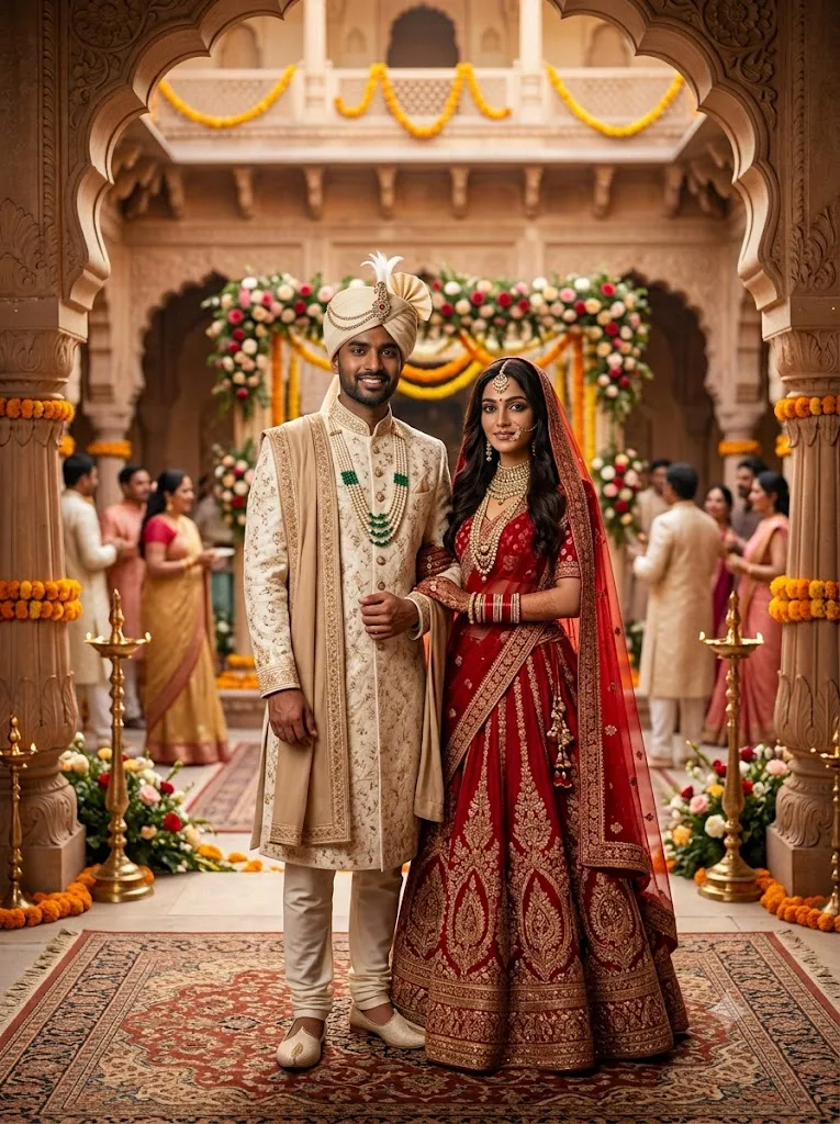 Royal Palace Sherwani Vows