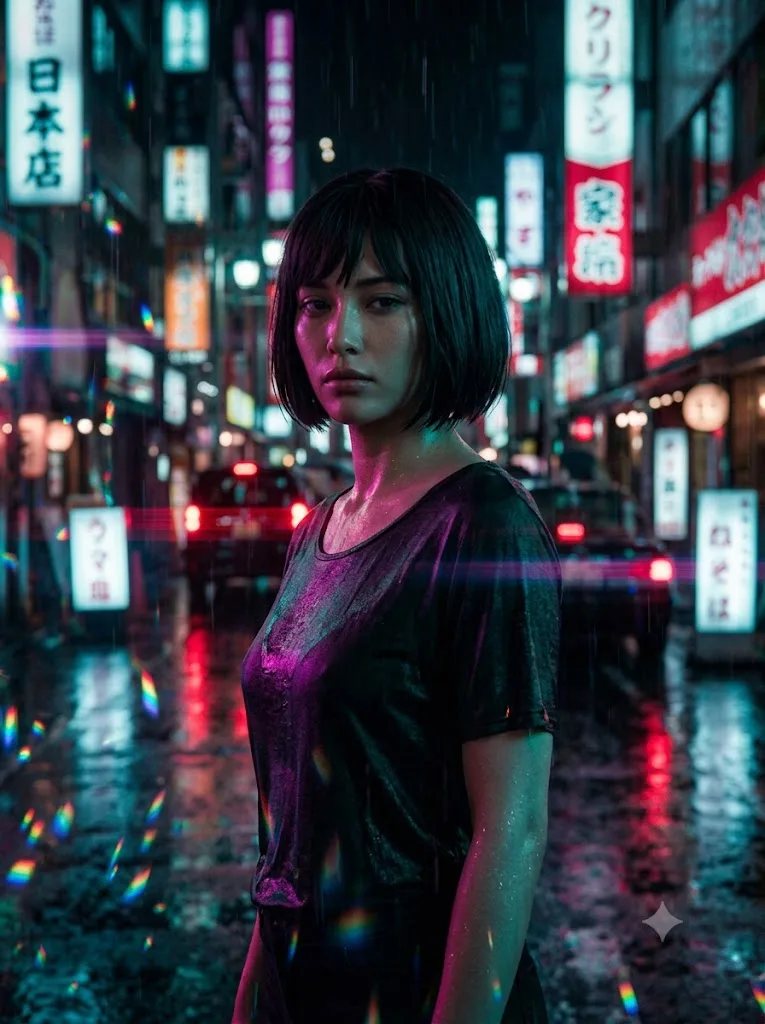 Neon Rain Reverie
