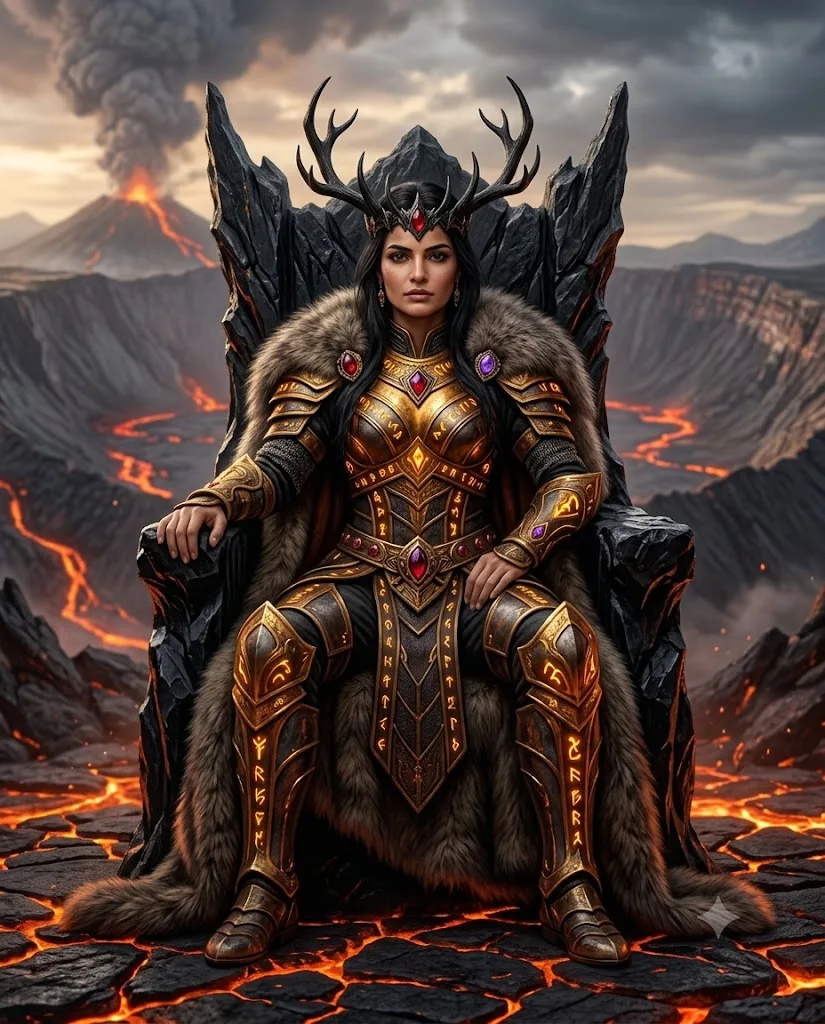 Ember Throne Goddess