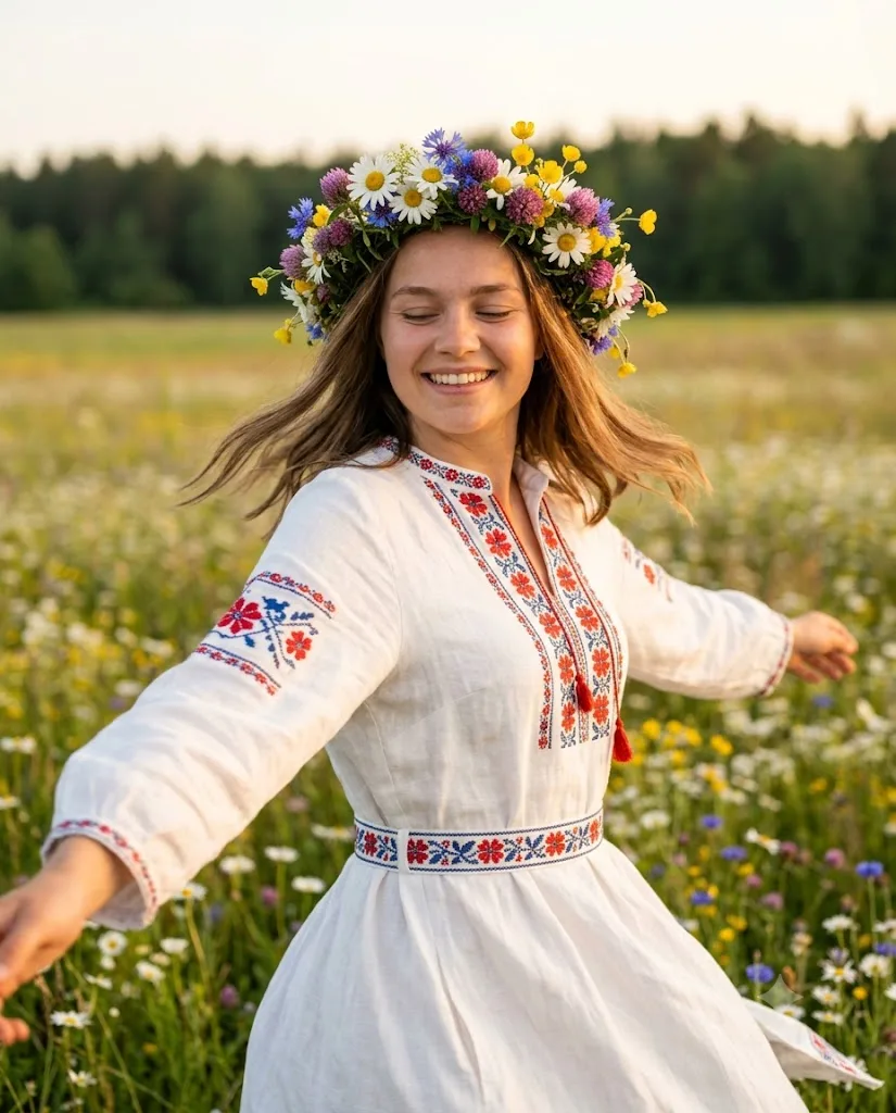Midsommar Flower Crown Ritual