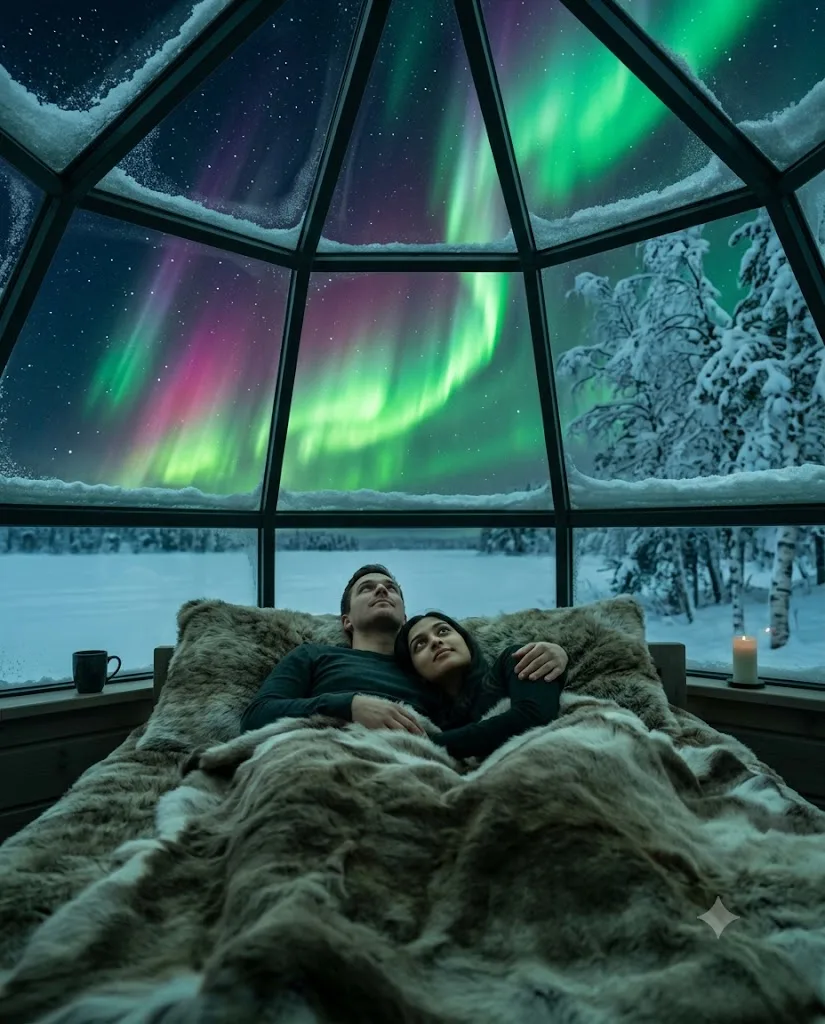 Northern Lights Ice Cabinv