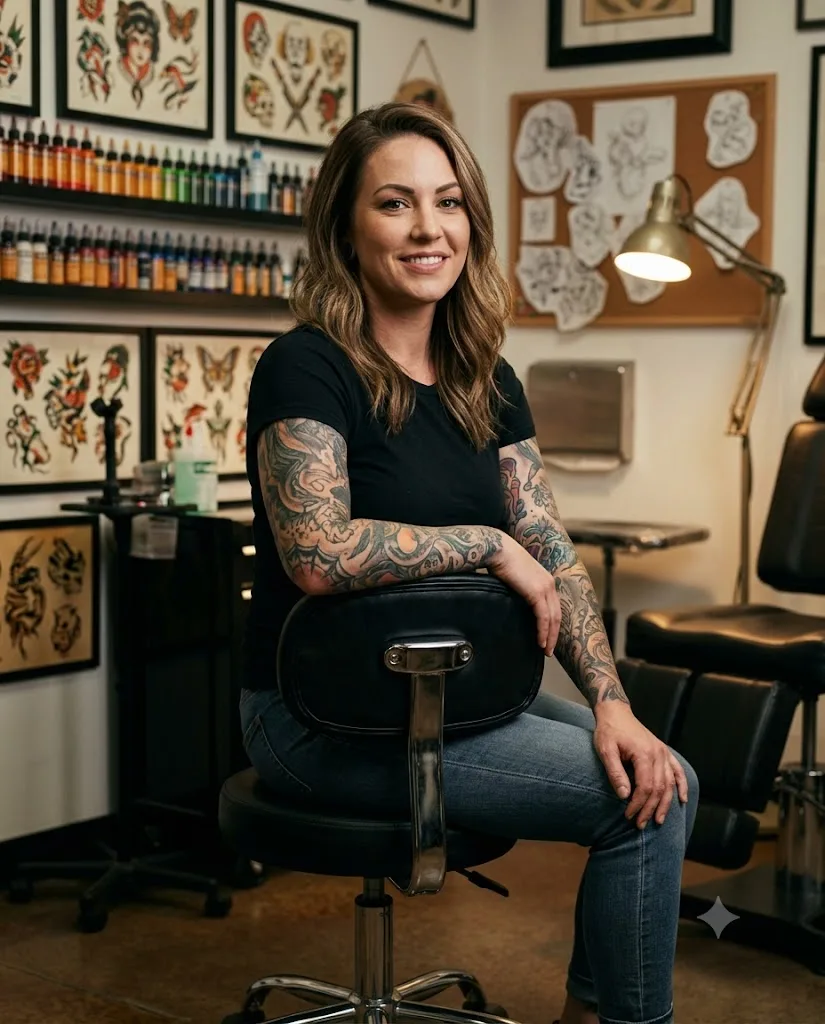 Tattoo Artist's Hands