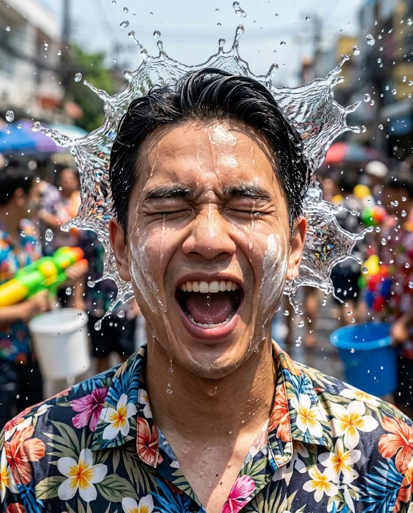 Songkran Water Warrior