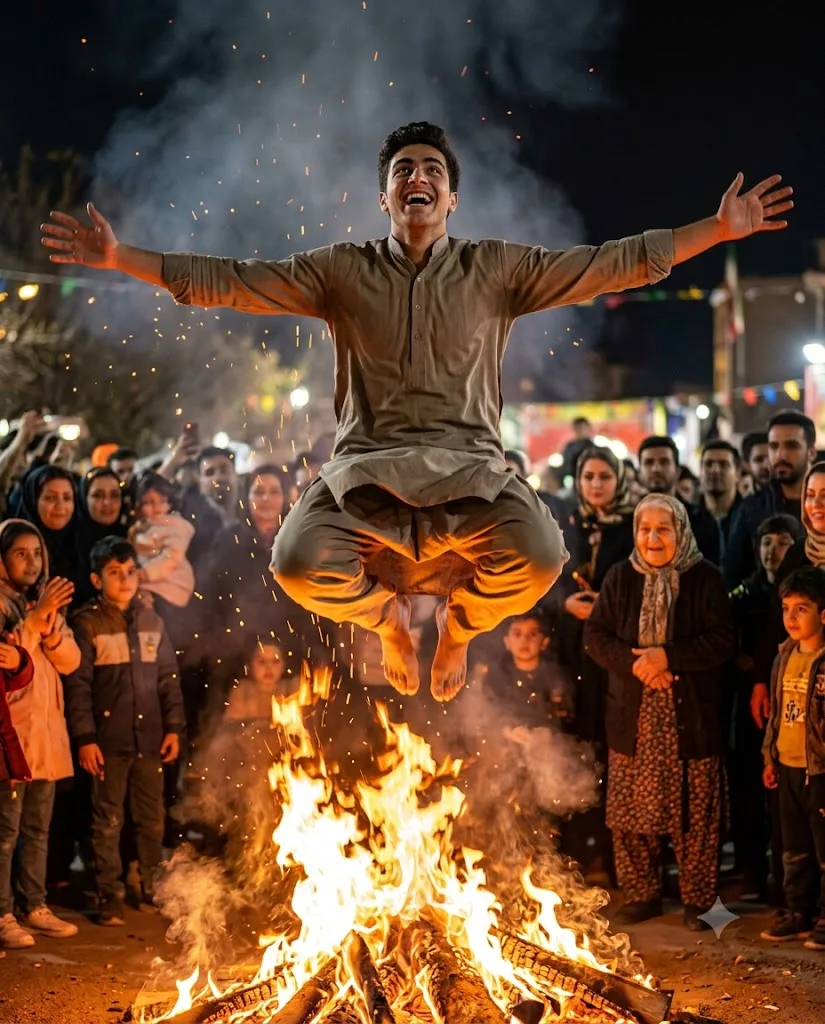 Nowruz Fire Jump