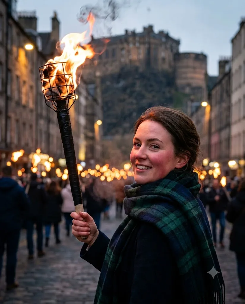 Edinburgh Hogmanay Torch March