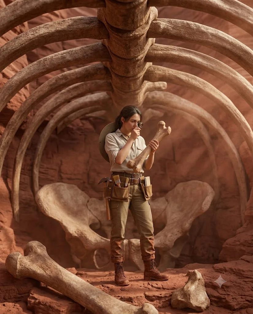 Titan Bones Archaeologist