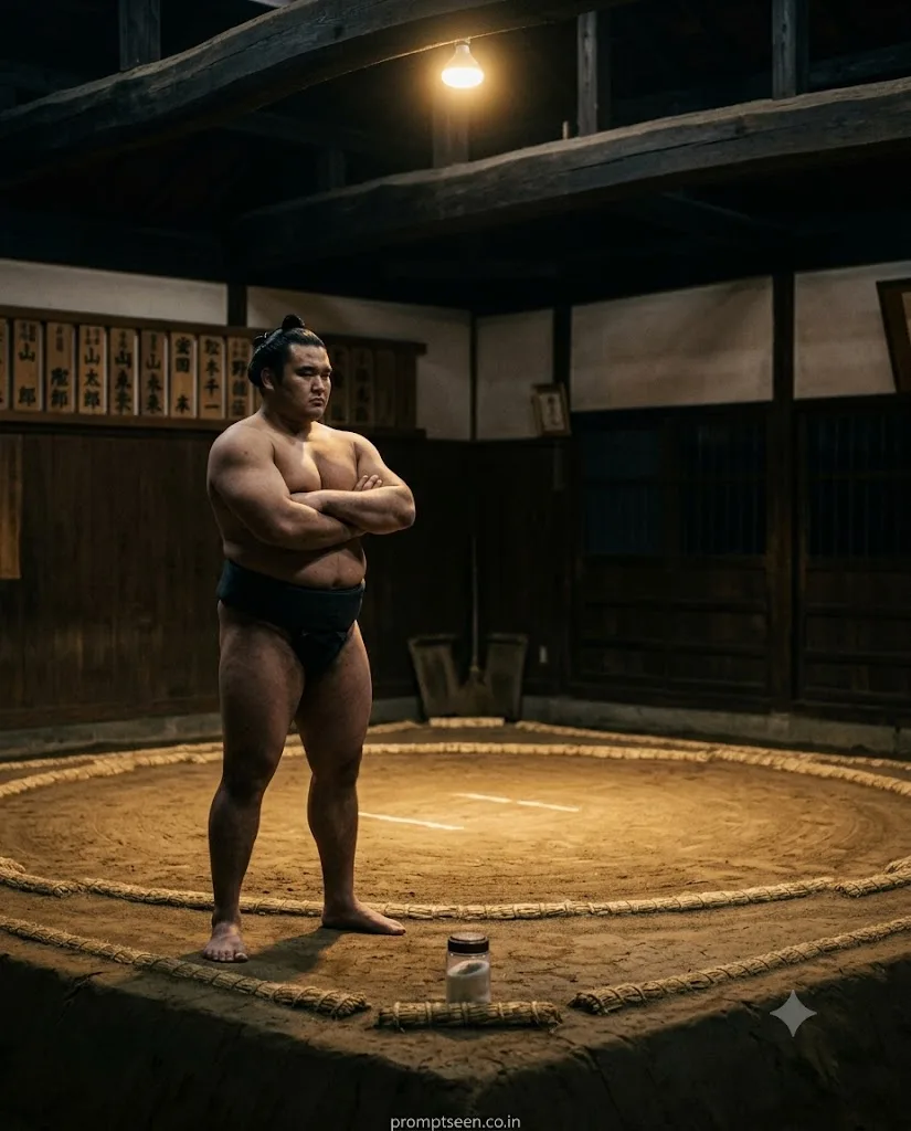 Sumo Wrestler Dawn Practice