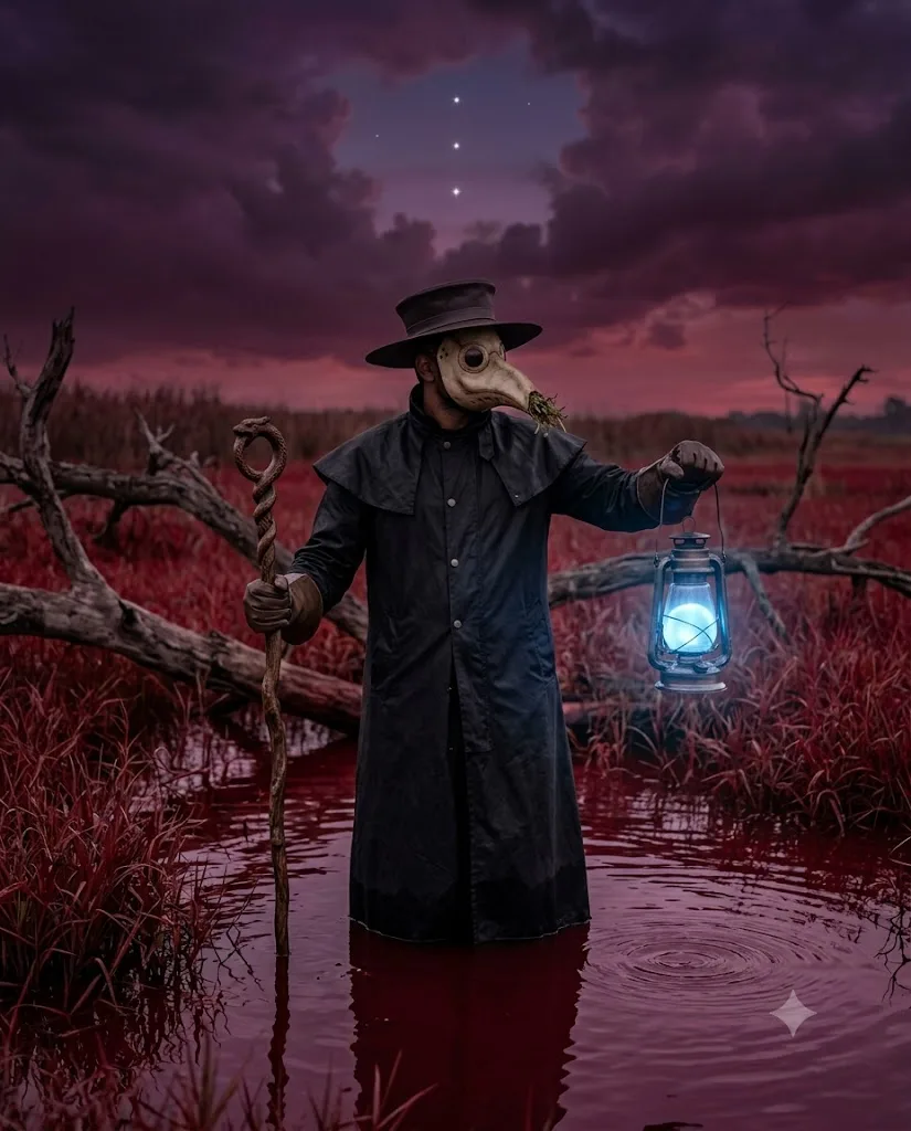 Plague Doctor Crimson Marsh