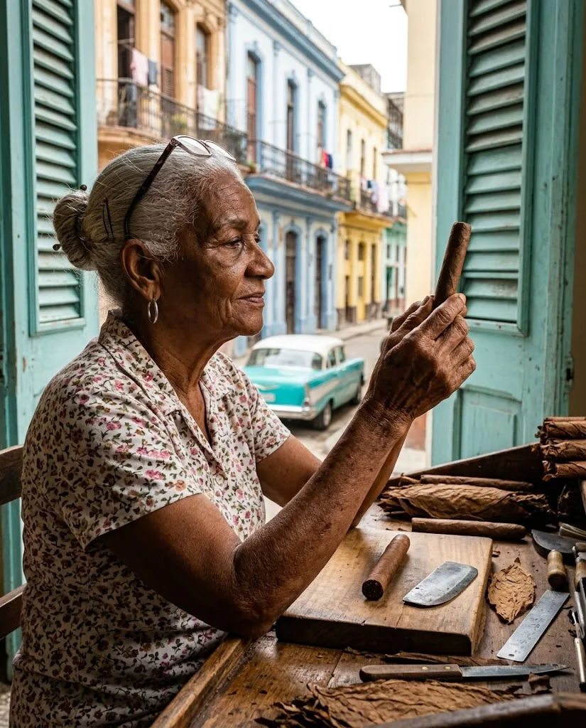Cuban Cigar Roller — Havana Window