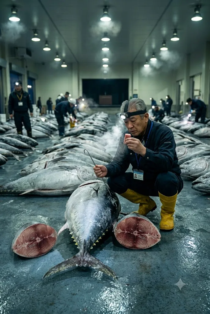 Tokyo Fish Market — 3:47AM Auction